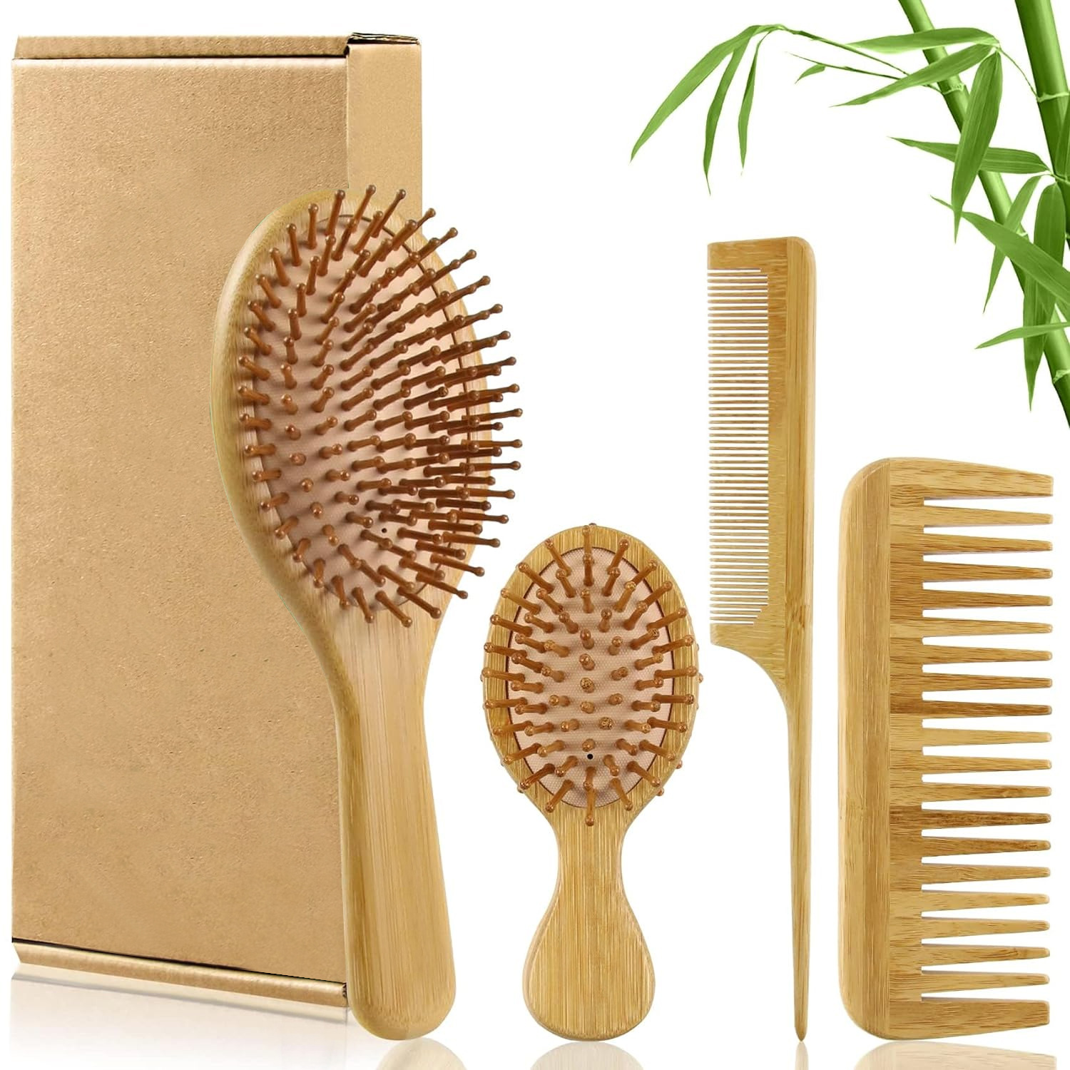 Bamboo Toothbrush - Set de Cepillos y Peines de