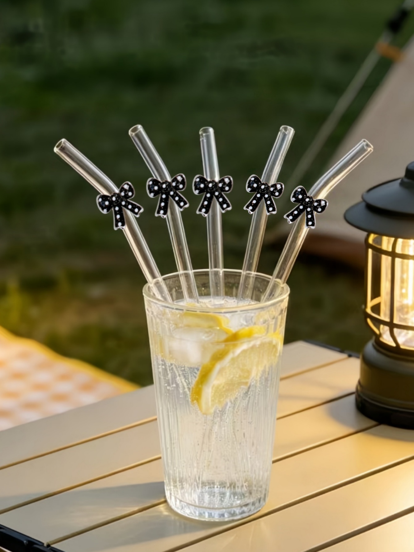 1/3/6PCS Elegante pajita de vi - Reusable Straw reseña y precio