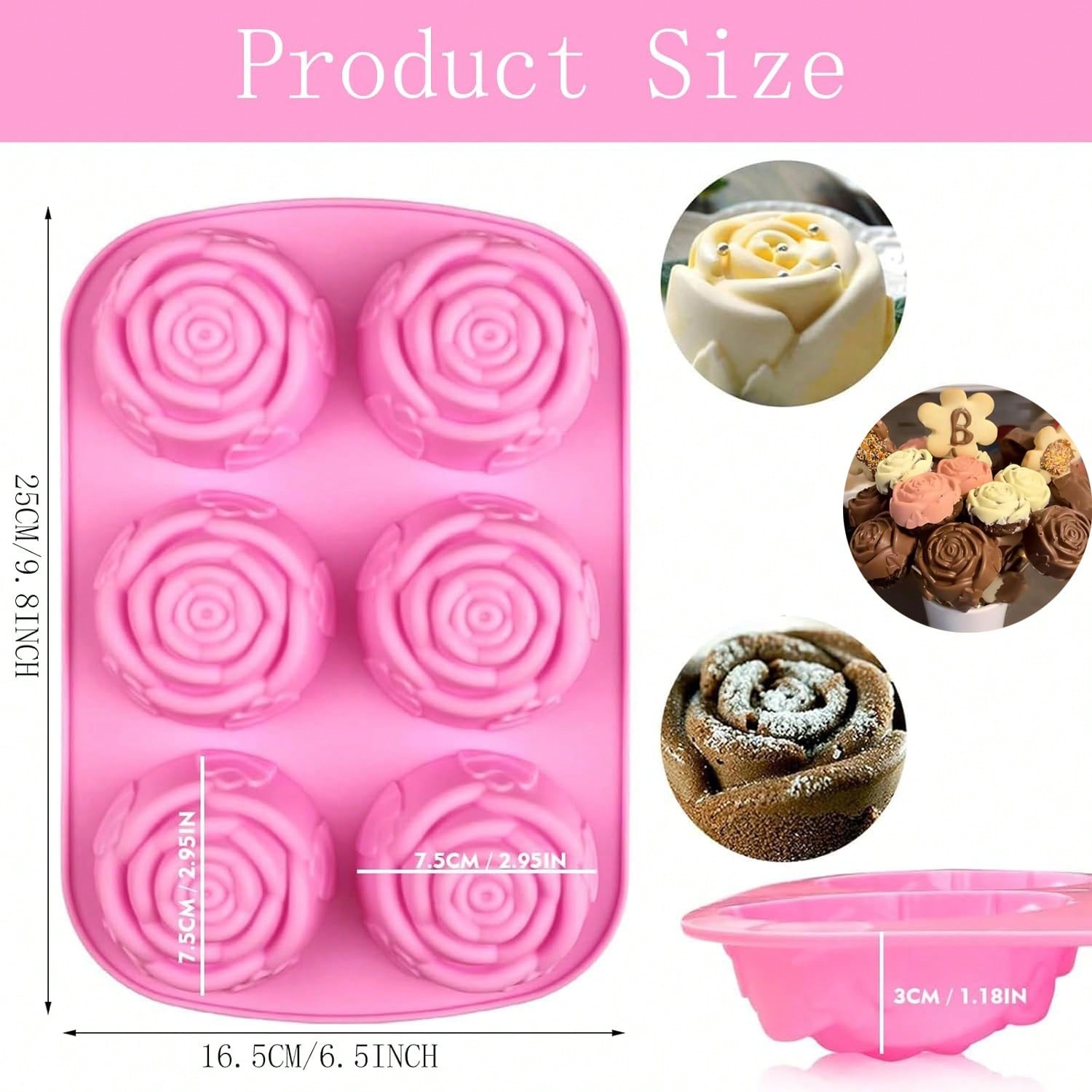 BAKER DEPOT: molde de silicona - Eco Soap reseña y precio