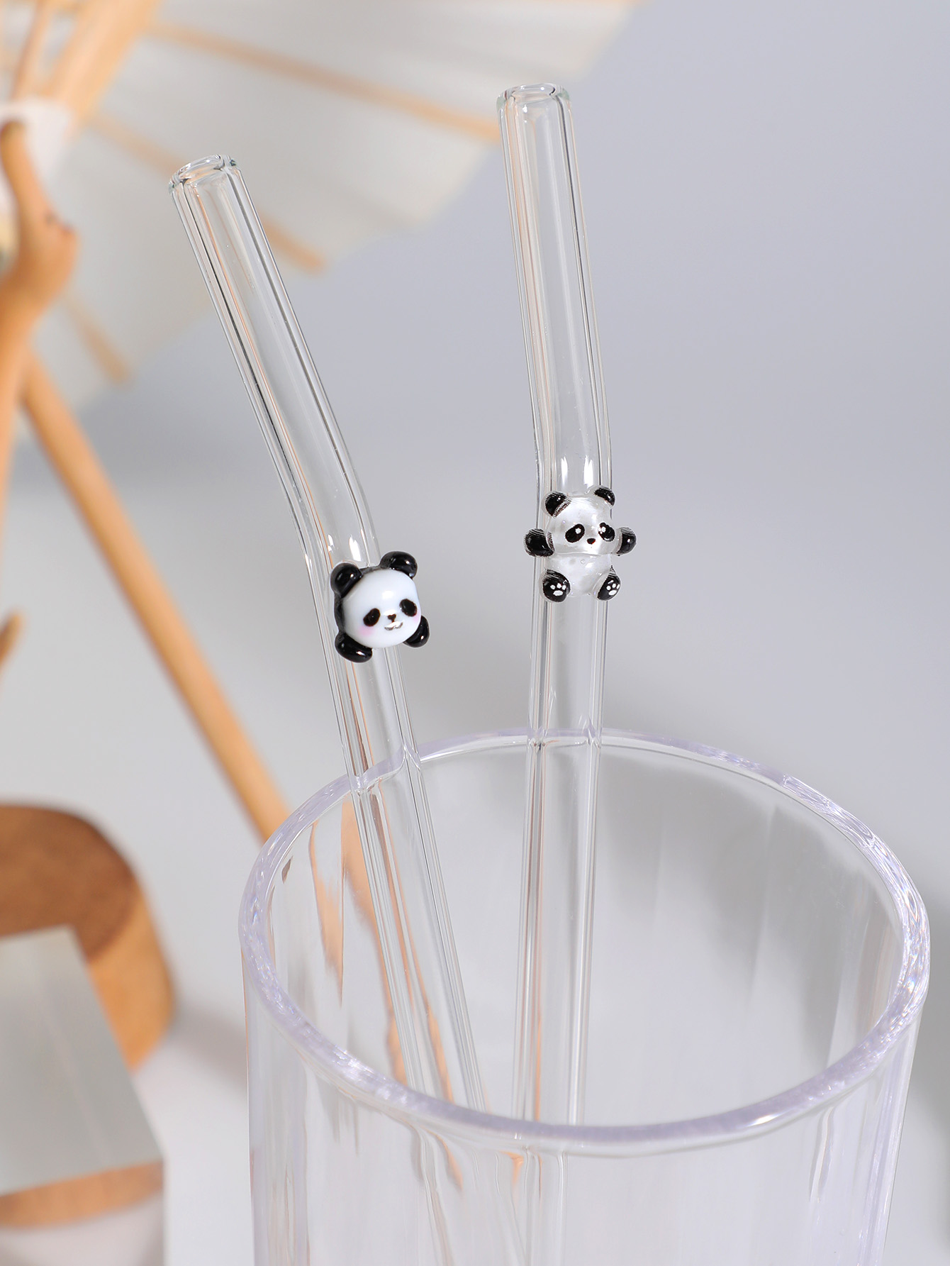 Pajita de vidrio doblada reuti - Reusable Straw reseña y precio