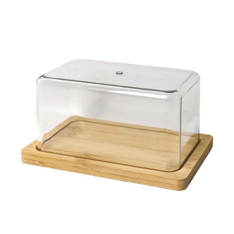 Plato de mantequilla de bambú  - Bamboo Cutlery reseña y precio
