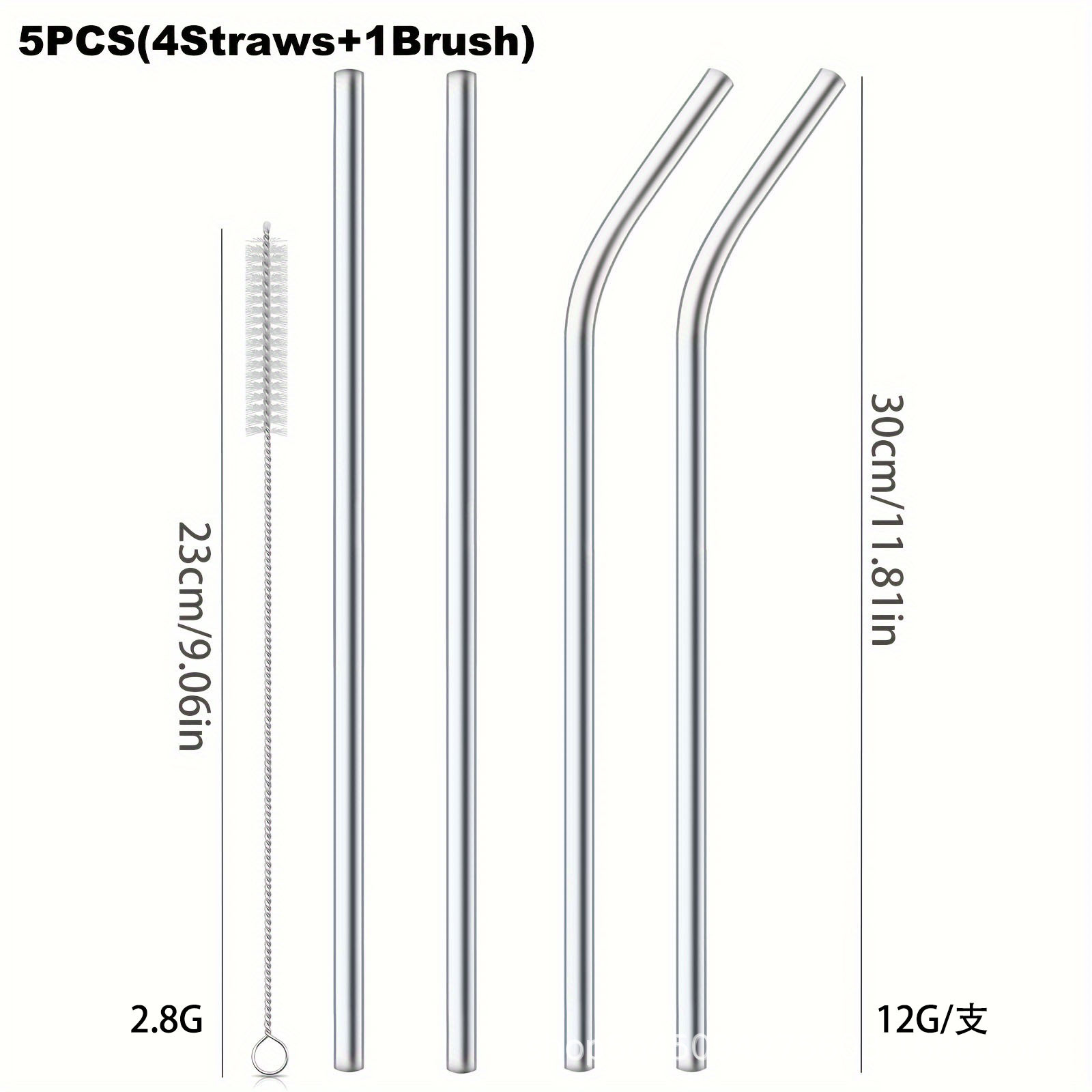 Pajitas de 30cm, pajitas reuti - Reusable Straw reseña y precio