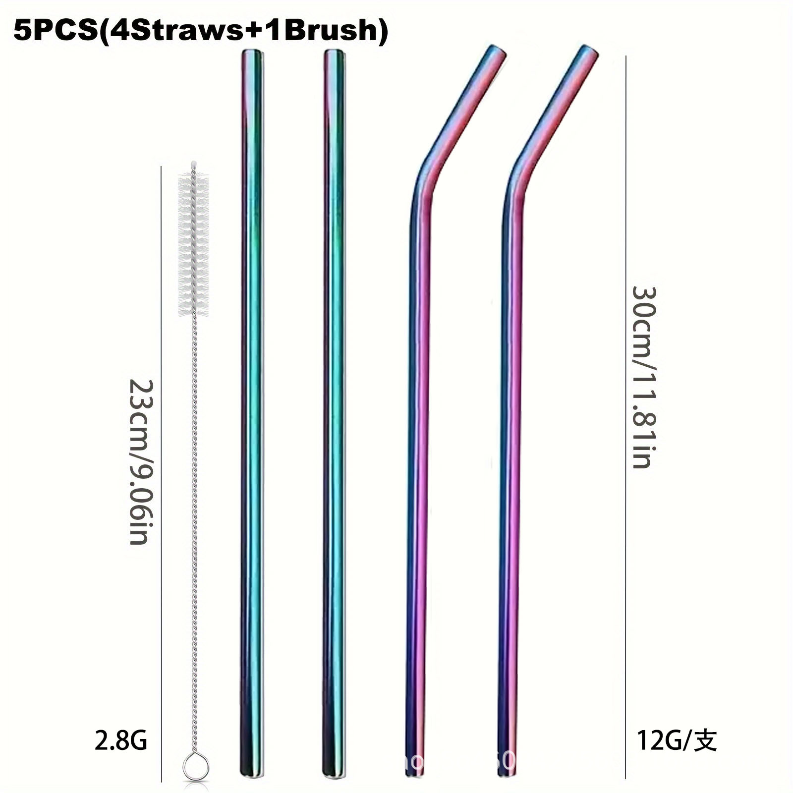 Pajitas de 30cm, pajitas reuti - Reusable Straw reseña y precio