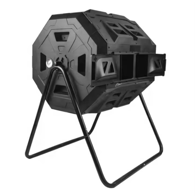 Compostador Rotatorio para Ext - Compost Bin reseña y precio