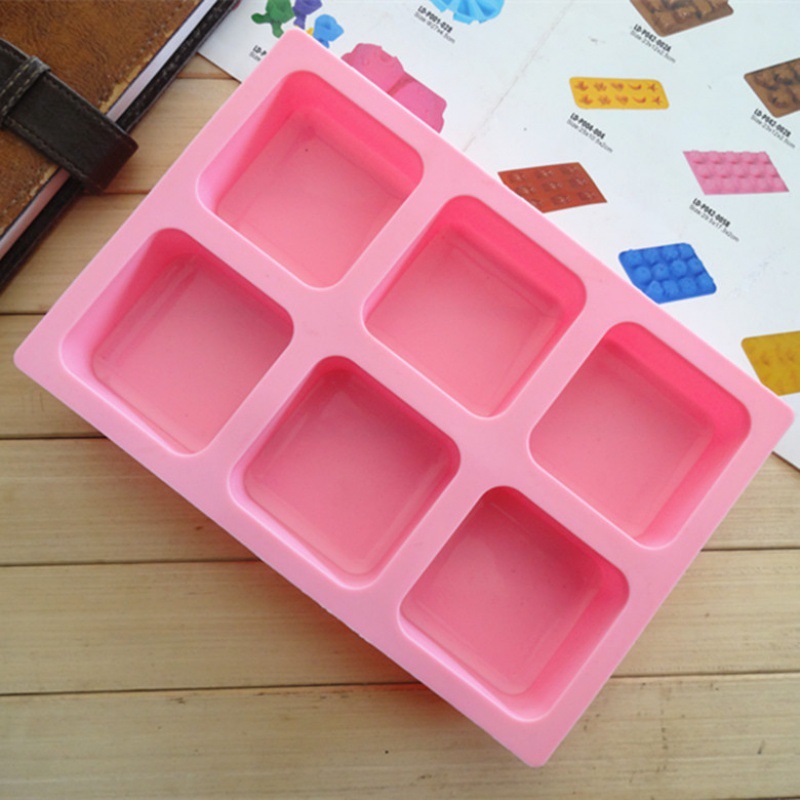 Moldes cuadrados de silicona p - Eco Soap reseña y precio