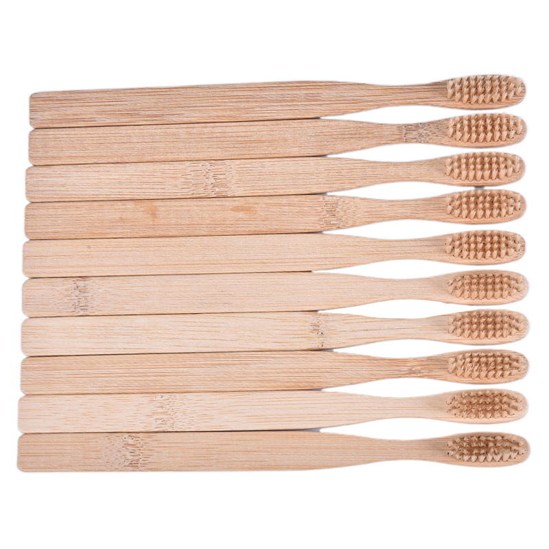 Juego de 10 Cepillos de Diente - Bamboo Toothbrush reseña y precio